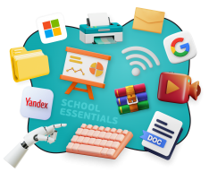 Цифровая база для школьника - КИБЕРшкола программирования для детей, компьютерные курсы для школьников, начинающих и подростков - KIBERone г. Магас