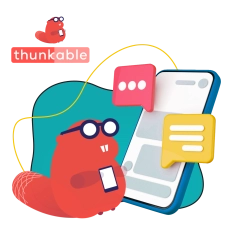 Разработка мобильных приложений в Thunkable - КИБЕРшкола программирования для детей, компьютерные курсы для школьников, начинающих и подростков - KIBERone г. Магас