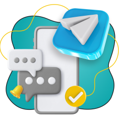 Создание Mini App для Telegram - КИБЕРшкола программирования для детей, компьютерные курсы для школьников, начинающих и подростков - KIBERone г. Магас