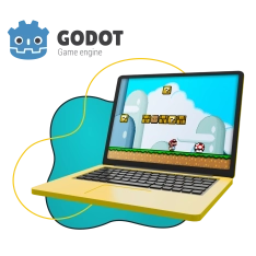 Godot. Основа создания легендарных игр - КИБЕРшкола программирования для детей, компьютерные курсы для школьников, начинающих и подростков - KIBERone г. Магас